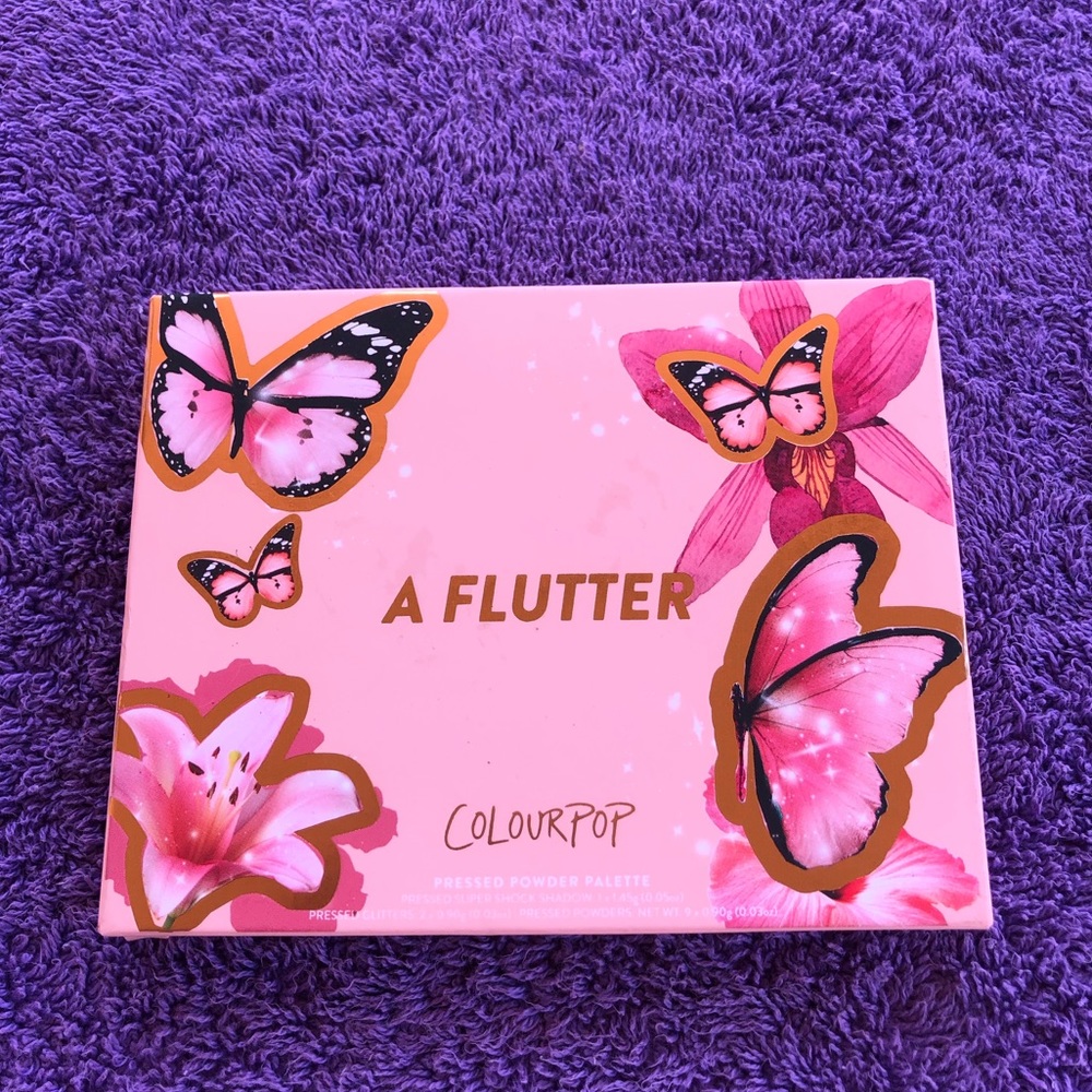 ColourPop A Flutter Eyeshadow Palette